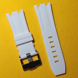 28mm X 24mm Luxury Style Rubber Watch Band Compatible With AP Style Cases